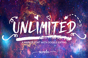 Unlimited Font, a Sans Serif Font by siscxiu (Thumbnail 1 of 4)