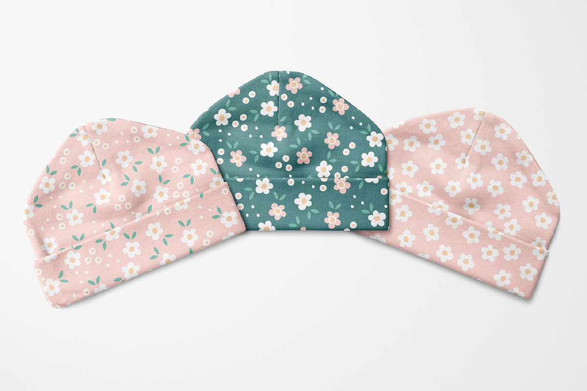 20 Cute and Sweet floral patterns, a Pattern Graphic by RevolutionizZed (Photo 9 of 16)