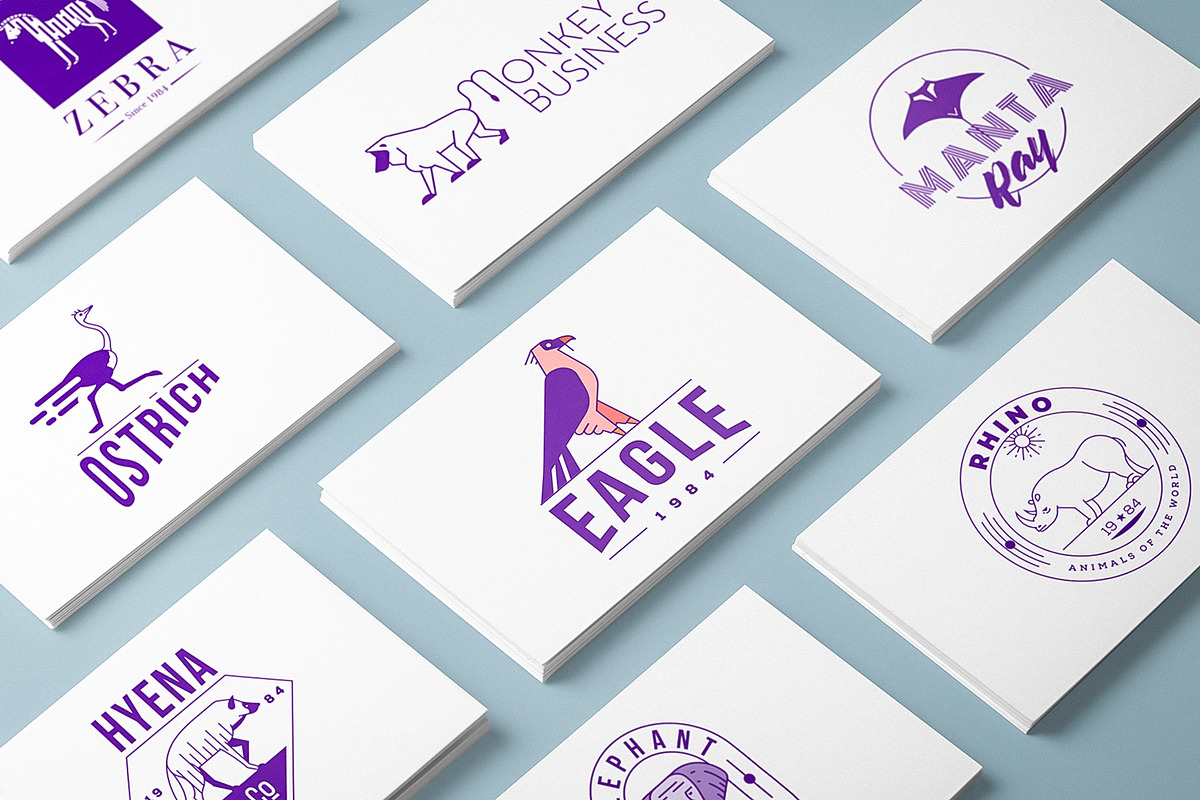 Minimal Animal Icons, a Branding & Logo Template by Kursat Unsal (Photo 6 of 16)