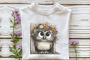 Peeking Woodland Animals Clipart, an Illustration by OK Design (Thumbnail 5 of 6)