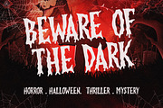 Hellverster – Horror Display Font, a Handwritten Font by decographstud (Thumbnail 6 of 7)