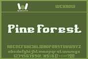 Iceberg font, a Font by weknow (Thumbnail 4 of 5)