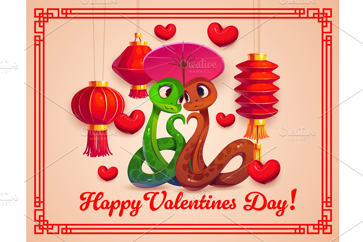 Happy Valentines day greetings, a Seasonal Illustration by Vector Tradition