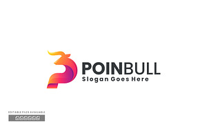 Bull Gradient Colorful Logo, a Branding & Logo Template by ivan_artnivora