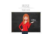 Teacher Portrait Creator | Clip Art, an Education Illustration by Lauren Lesley Studio (Thumbnail 28 of 33)