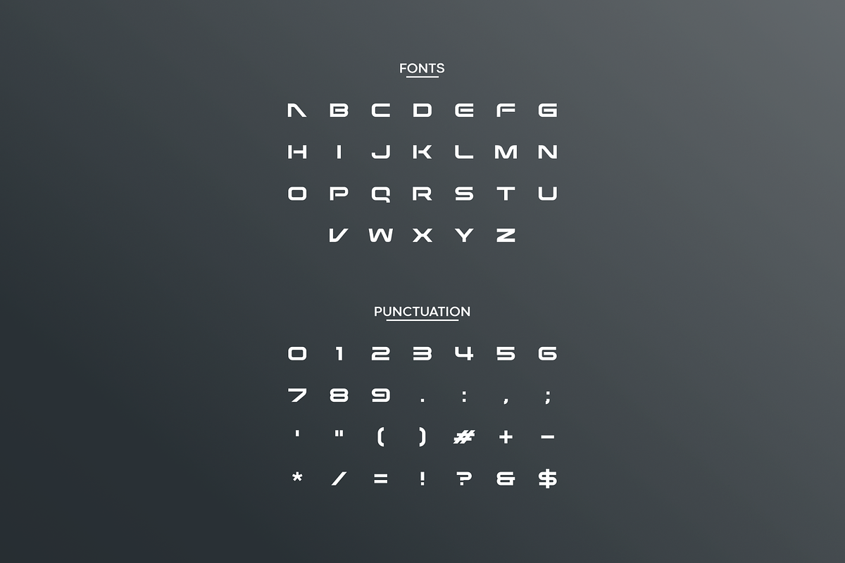 Nirequa, a Font by garismantra (Photo 3 of 3)