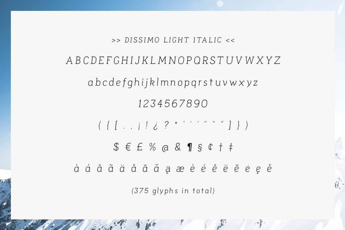 Dissimo Font Family (8 fonts), a Font by Verg Shop (Photo 19 of 24)