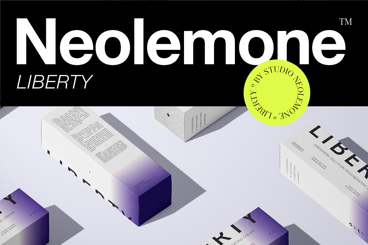 5.5 Printable Labels – V.01 LIBERTY, a Stationery Template by Studio Neolemone (Photo 1 of 11)