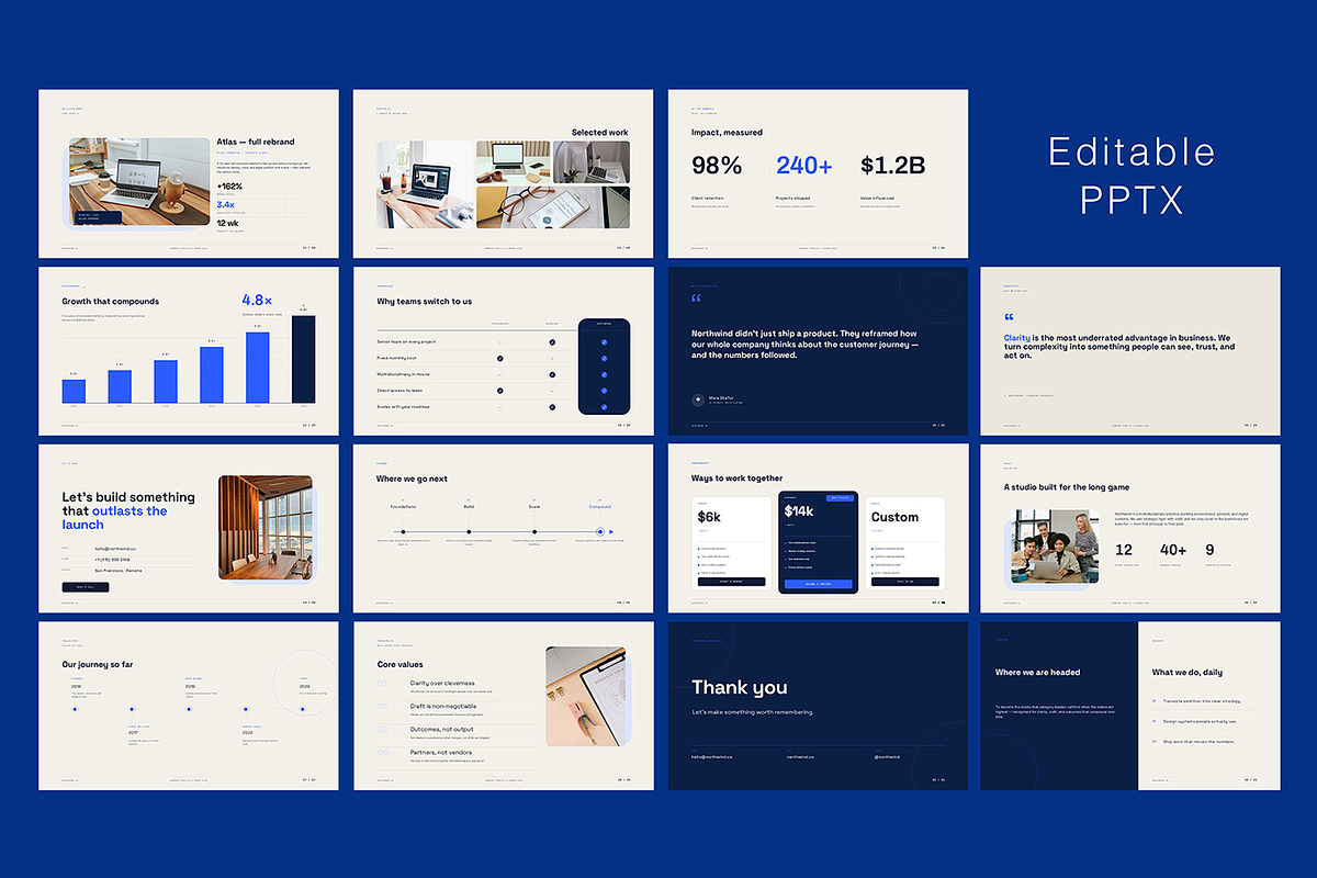 Northwind Enterprise Brand Deck, a Presentation Template by Pitchlook.Studio (Photo 3 of 3)