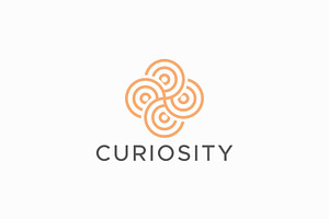 Abstract Geometric Line Circle Logo, a Branding & Logo Template by Signatoro