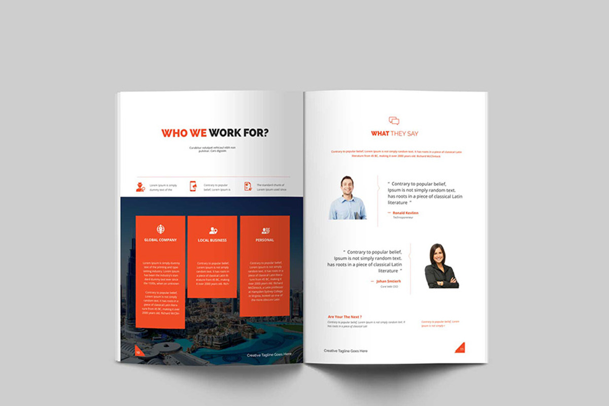 Corporate Brochure 2, a Brochure Template by CreativeGigs (Photo 6 of 7)