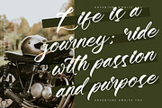 Dusking Ballerin, a Script Font by Integritype Studio (Thumbnail 14 of 15)