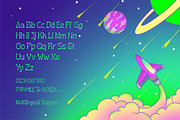 Psychoart - Psychedelic Font, a Font by Nirmana Visual (Thumbnail 4 of 5)