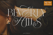 Beverly Hills | Ligature Serif, a Serif Font by Krismagraph (Thumbnail 1 of 21)