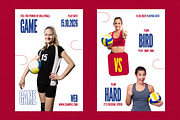 Volleyball Social Media Post Set, an UI Kit Template by ContestDesign (Thumbnail 2 of 3)