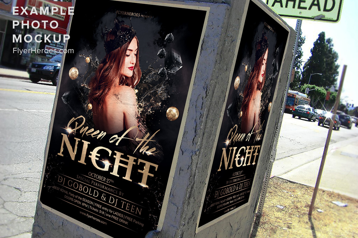 Club Party Flyer 3, a Flyer Template by FlyerHeroes (Photo 4 of 4)