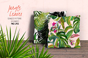 Jungle Leaves. Watercolor Set, a Pattern Graphic by Irina Dolgikh (Thumbnail 7 of 8)