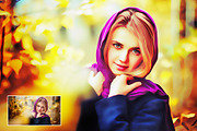 Oil Paint Cartoon Effect, an Action Add-On by U_Design (Thumbnail 5 of 6)