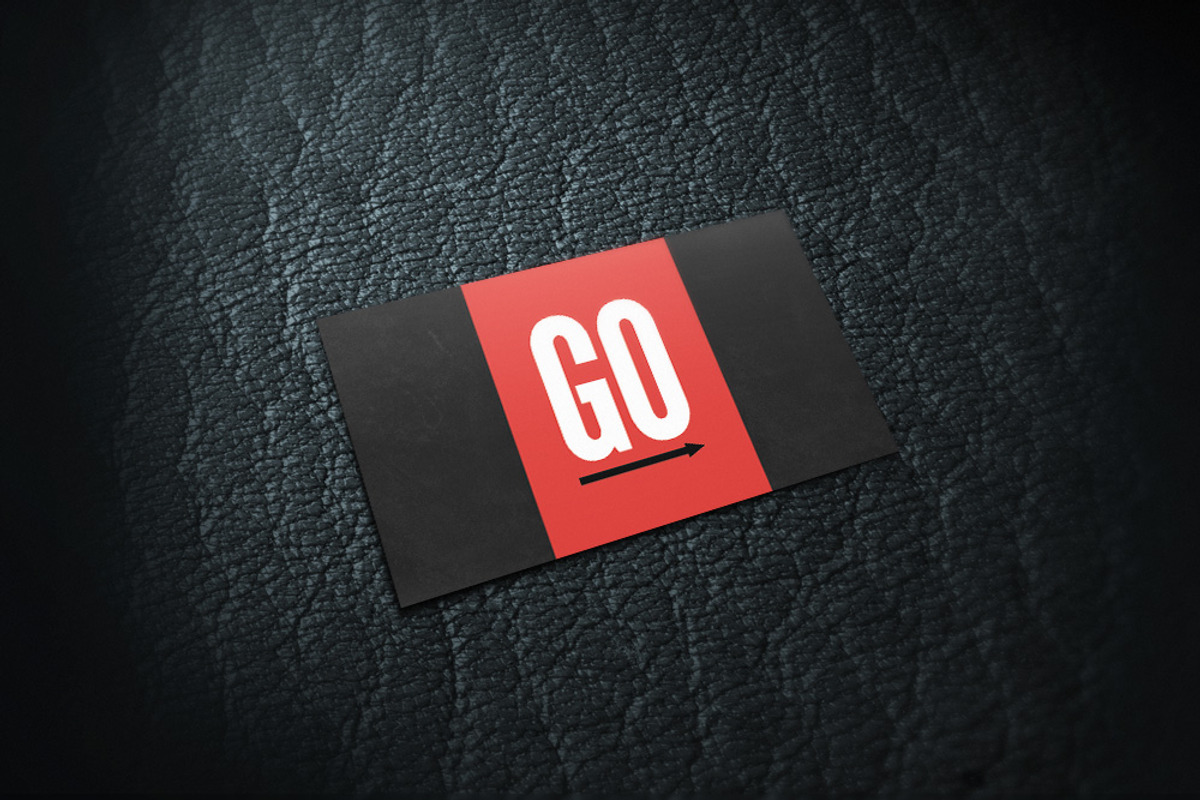GO Business Card, a Business Card Template by Rafael Oliveira (Photo 2 of 4)