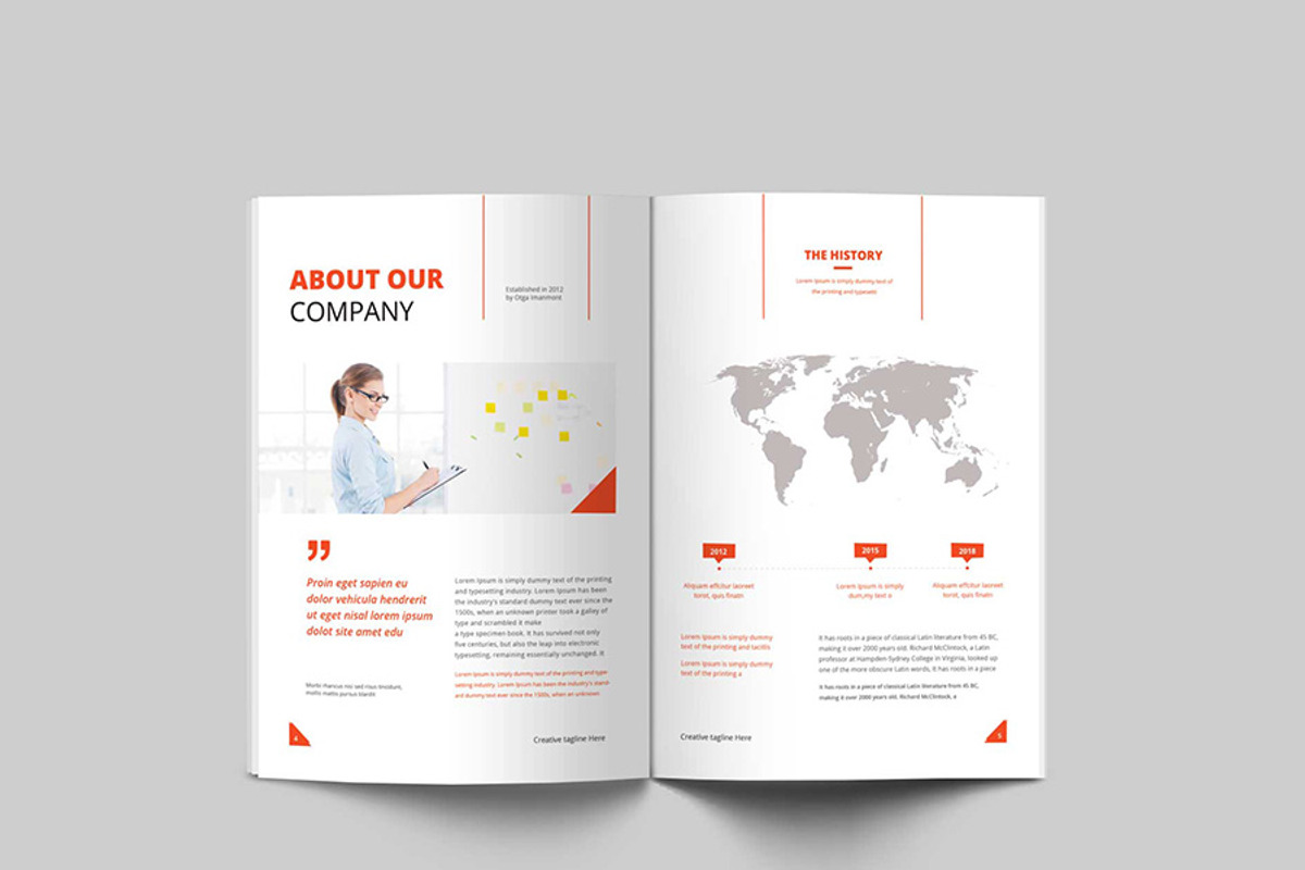Corporate Brochure 2, a Brochure Template by CreativeGigs (Photo 3 of 7)