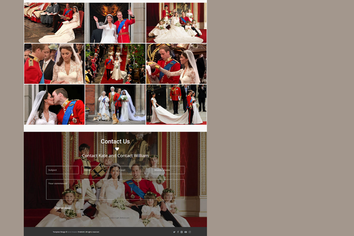 Love Story - Joomla Wedding Template, a HTML Template by Ordasoft (Photo 3 of 3)