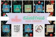 Christmas Card Design Bundle 9, a Card Template by Jay Major Designs (Thumbnail 1 of 10)