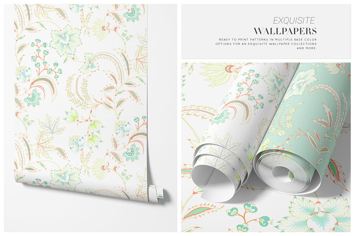 Royal Chintz - II Patterns & Motifs., a Pattern Graphic by Pink Linen (Photo 11 of 12)