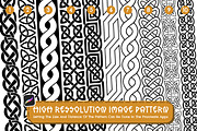 10 Viking Pattern Stamp Brush, a Brush Add-On by vectstudio (Thumbnail 2 of 3)