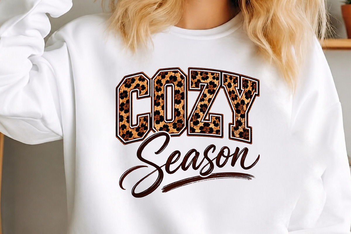 Cozy Season Sublimation PNG, a Seasonal Illustration by Canvas Craft (Photo 2 of 6)