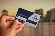 Dark Blue Business Card, a Business Card Template by Marvel (Thumbnail 3 of 6)