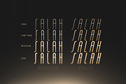 Salah Sans Serif 8 Font Family, a Sans Serif Font by khurasan (Thumbnail 6 of 8)