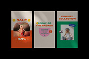 Pop90s Social Media Templates, a Social Media Template by Creavora (Thumbnail 3 of 11)