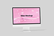 High-Quality IMac Mockup, an Advertising Mockup by safrizalstudio (Thumbnail 4 of 4)
