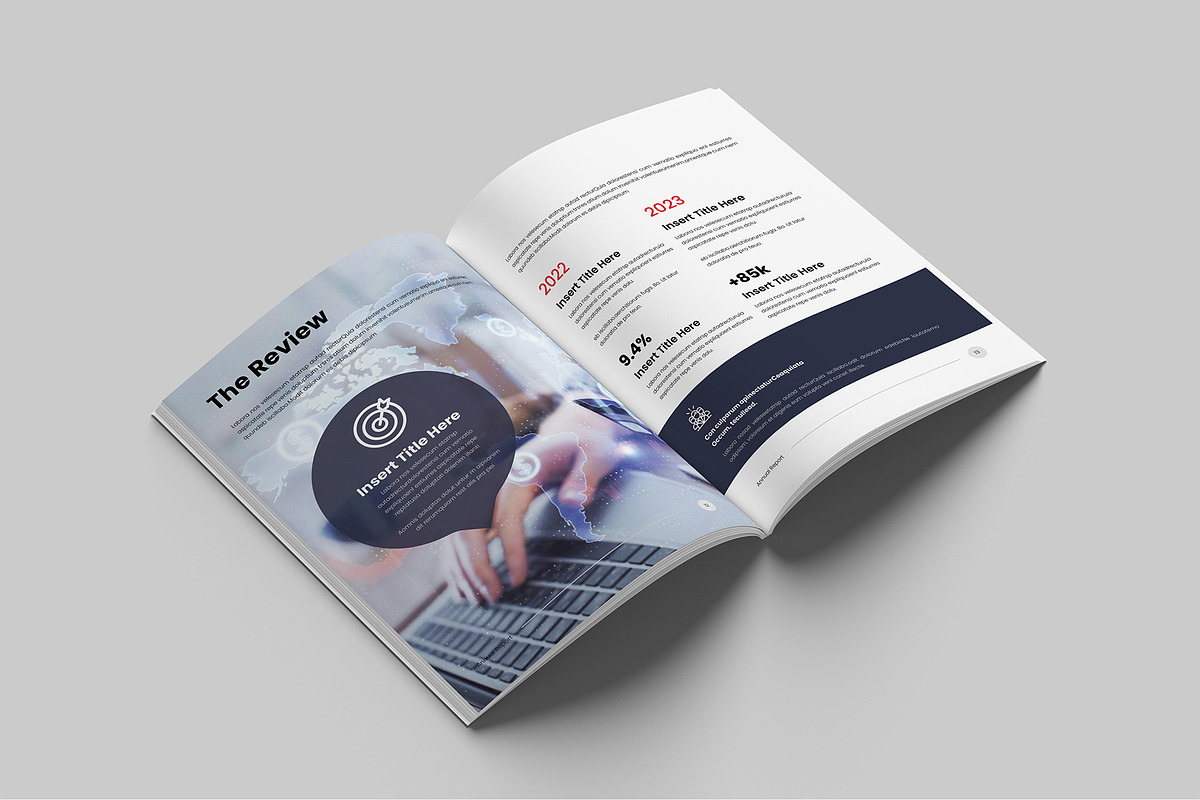 Annual Report Template preview 7