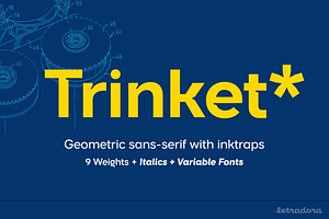 Trinket inktrap font