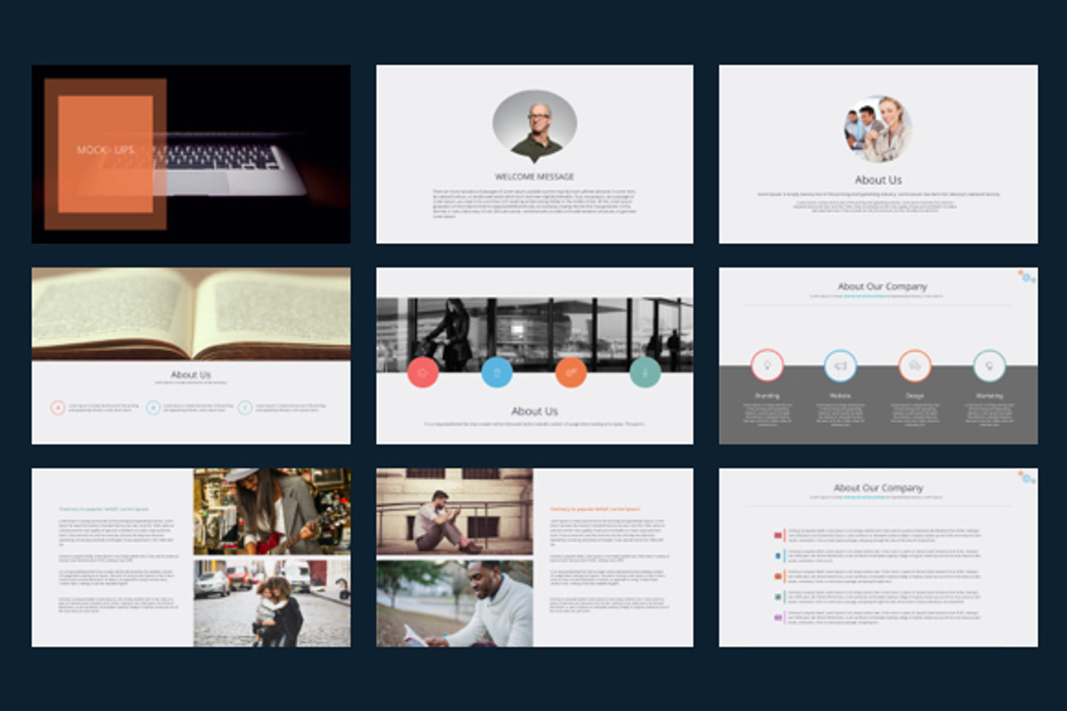 Tesla Keynote Presentation Template, a Presentation Template by Mia