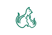 20 Logo Cat Templates Bundle, a Branding & Logo Template by Friendesigns (Thumbnail 9 of 21)