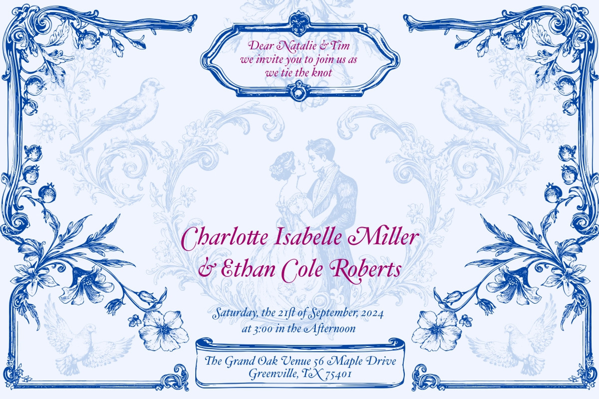 300 Baroque Wedding elements, a Decorative Illustration by Nocturnal Wolf (Photo 4 of 14)