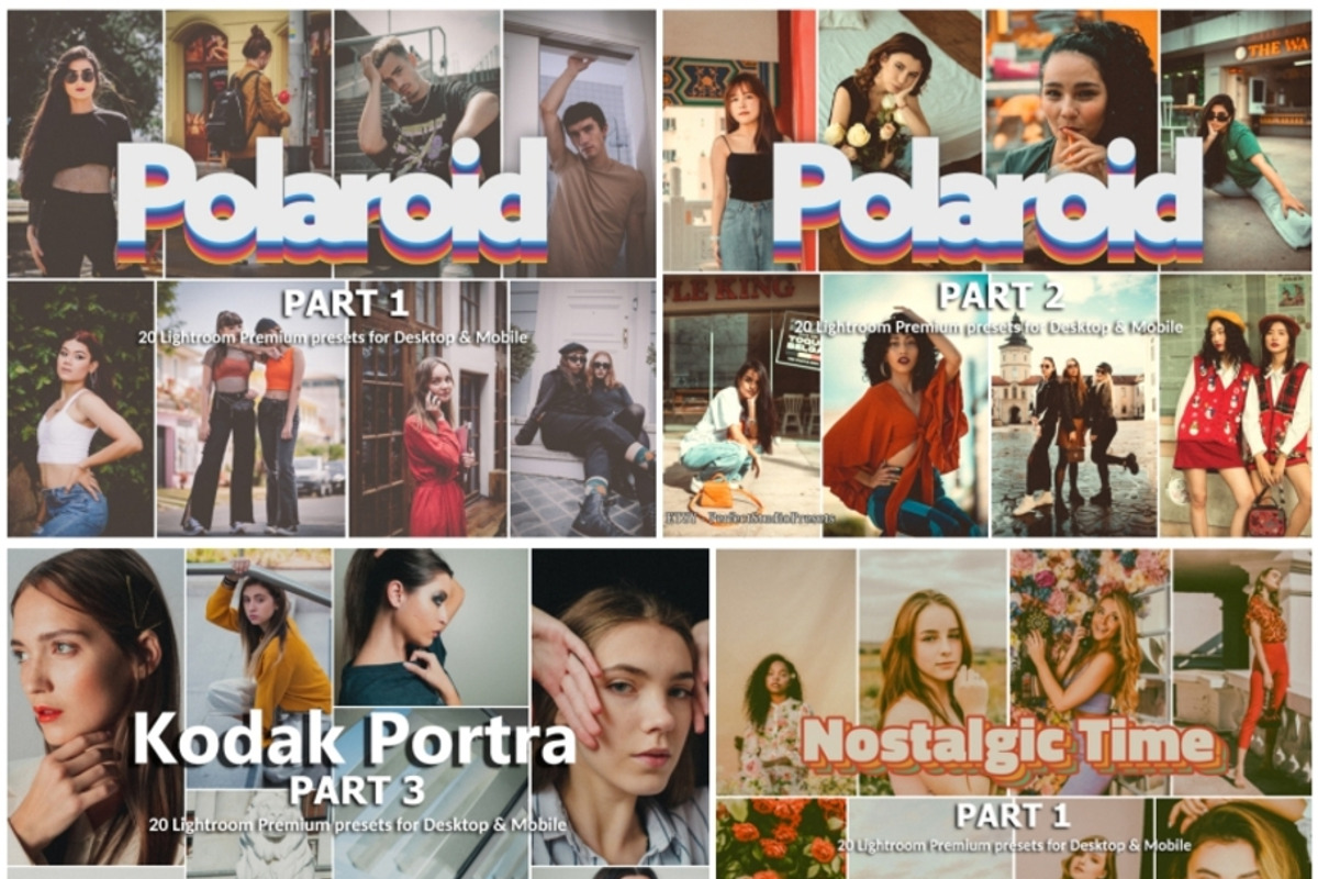640+ Lightroom Presets All Retro, a Preset Add-On by PerfectStudioPresets (Photo 8 of 9)