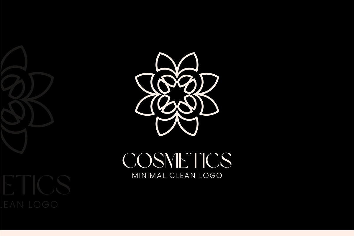 Minimal Cosmetics Logo Design, a Branding & Logo Template by OMii Designs (Photo 3 of 3)