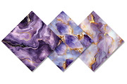 Amethyst Metallic and Stone Textures, a Pattern Graphic by Canvas Craft (Thumbnail 9 of 9)