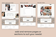 Beauty Salon Elementor Template Kit, a WordPress Template by Templatez.Co (Thumbnail 6 of 9)