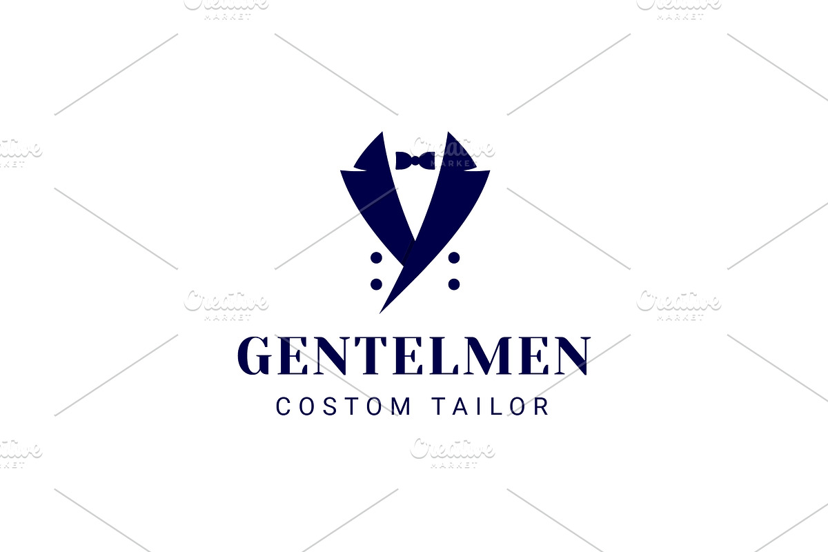 Vintage Tailor Suit Badge Bundle, a Branding & Logo Template by Dyn Studio (Photo 6 of 6)