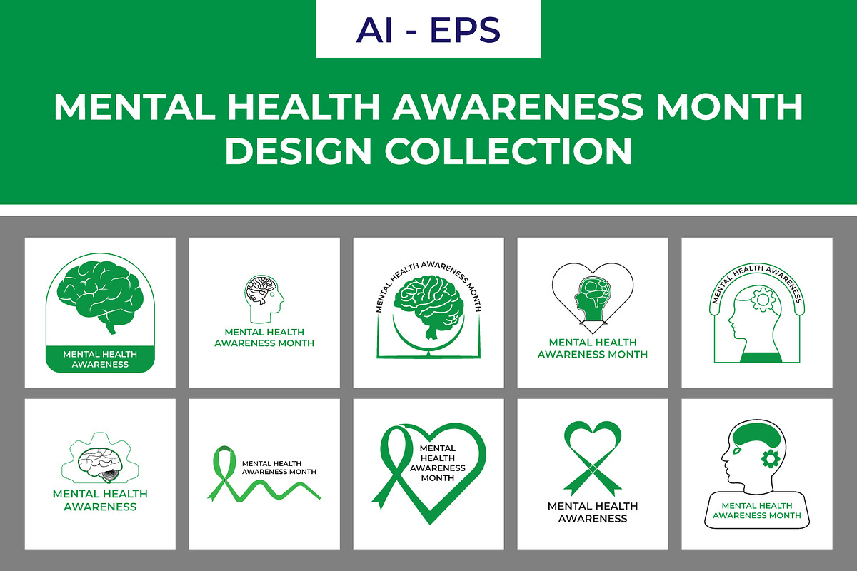 Mental Health Awareness Month, a Healthcare Illustration by Lakhan1998