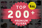 200+ Premium Flyers Bundle 99% OFF, a Flyer Template by UNIK Agency (Thumbnail 6 of 66)