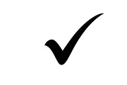 Simple and bold checkmark silhouette, an Illustration by Amazin_art (Thumbnail 20 of 26)