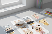 Labubu Bunny PNG Image Set, an Animal Photo by Threestudio (Thumbnail 6 of 6)