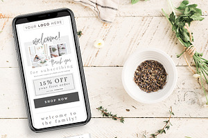 Klaviyo & Canva Coupon Linen