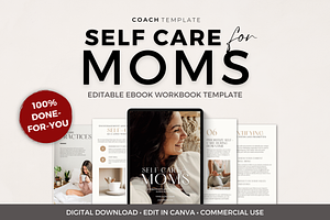 Self Care For Moms Ebook Template