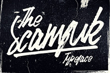 Scamfuk Typeface